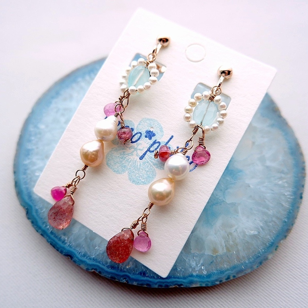 ホイップ&ベリーなイヤリング/ピアス