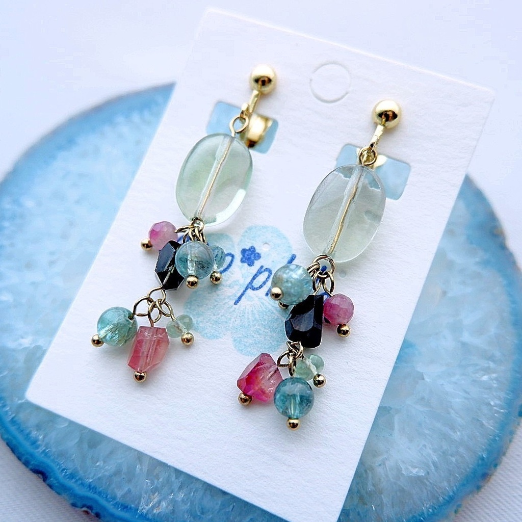 つやめく木々のイヤリング/ピアス