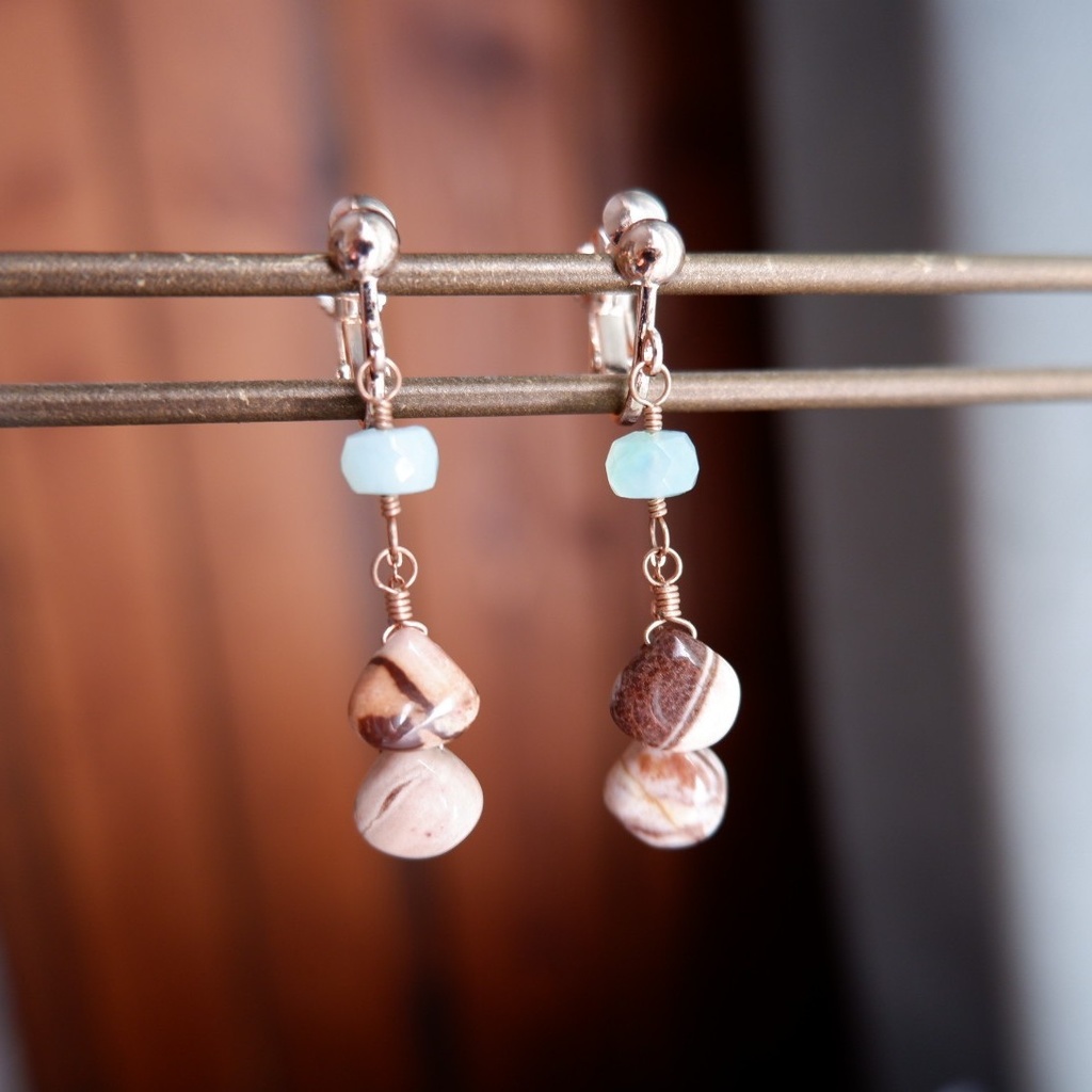 甘くとろけるイヤリング/ピアス <ミント>