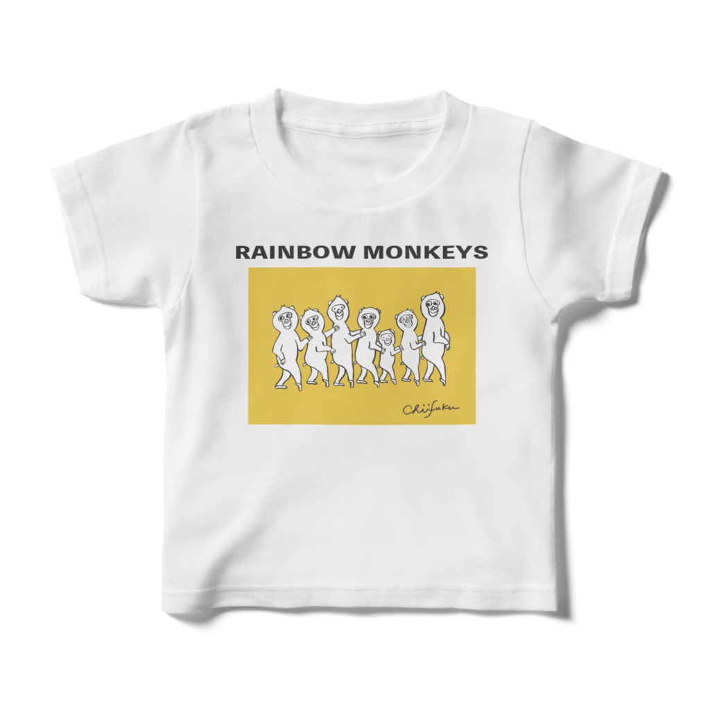 レインボーモンキーズ Tシャツ(Y)
