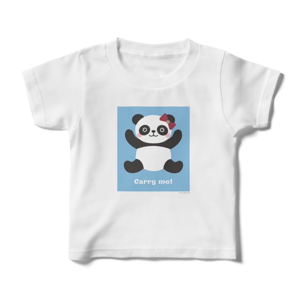 だっこパンダ carry me! Tシャツ