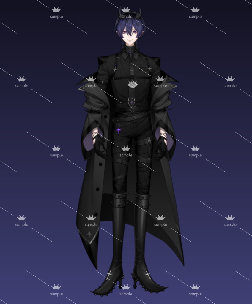 【完売】メアくんアクリルスタンド〈黒衣衣装〉