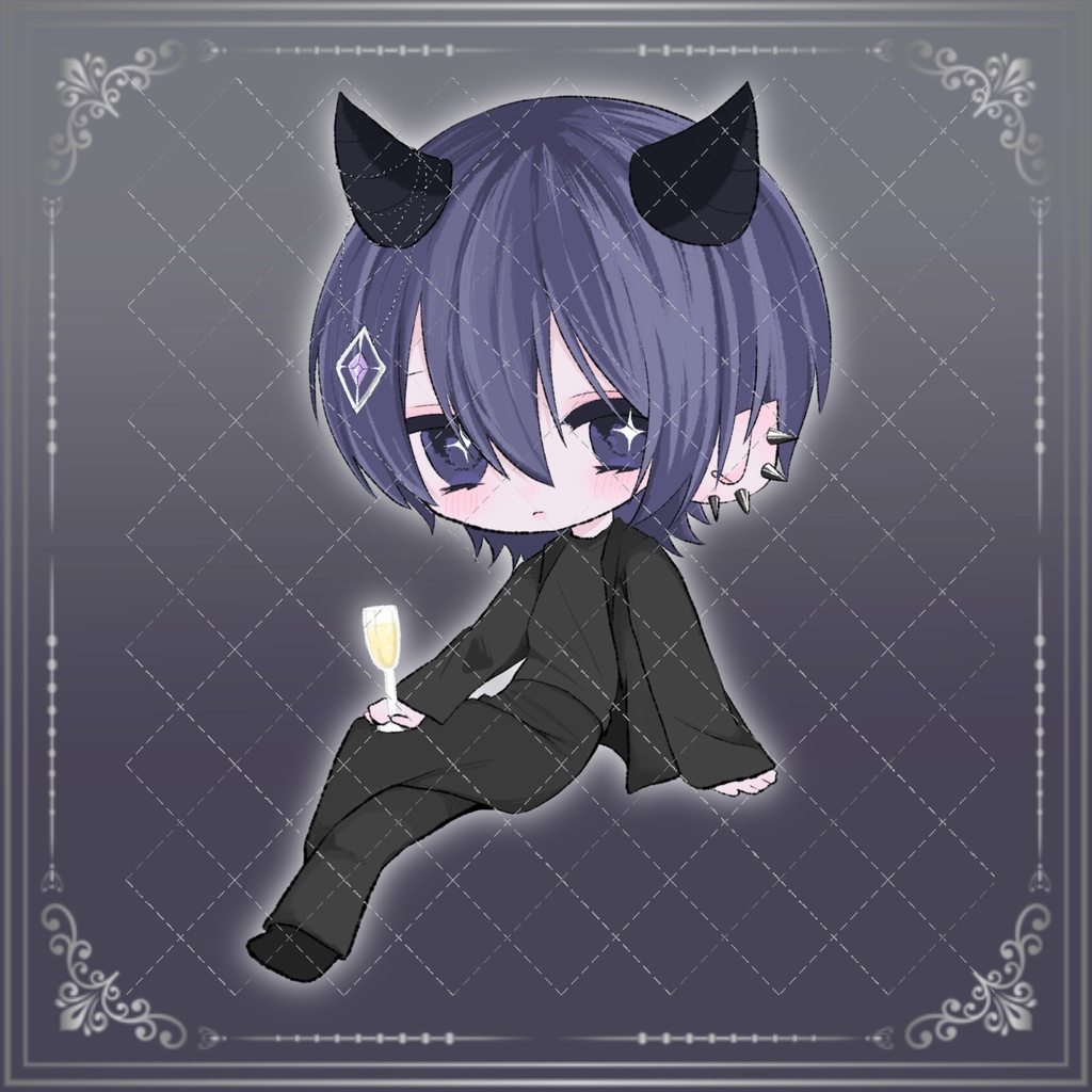 【2024Fantia🥂イベ】オーロラホストアクキー【2024参加者限定】