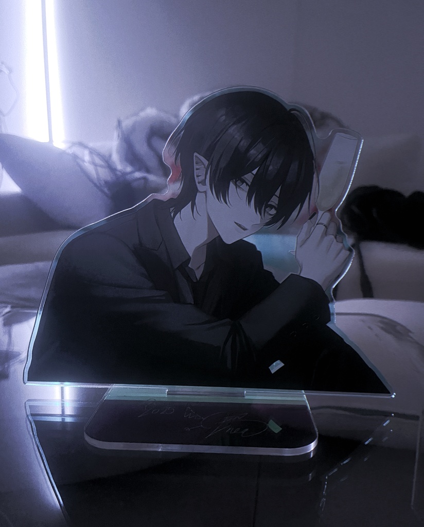 【2024Fantia🥂イベ】オーロラB6サイズホスト半身アクスタ【2024参加者限定】