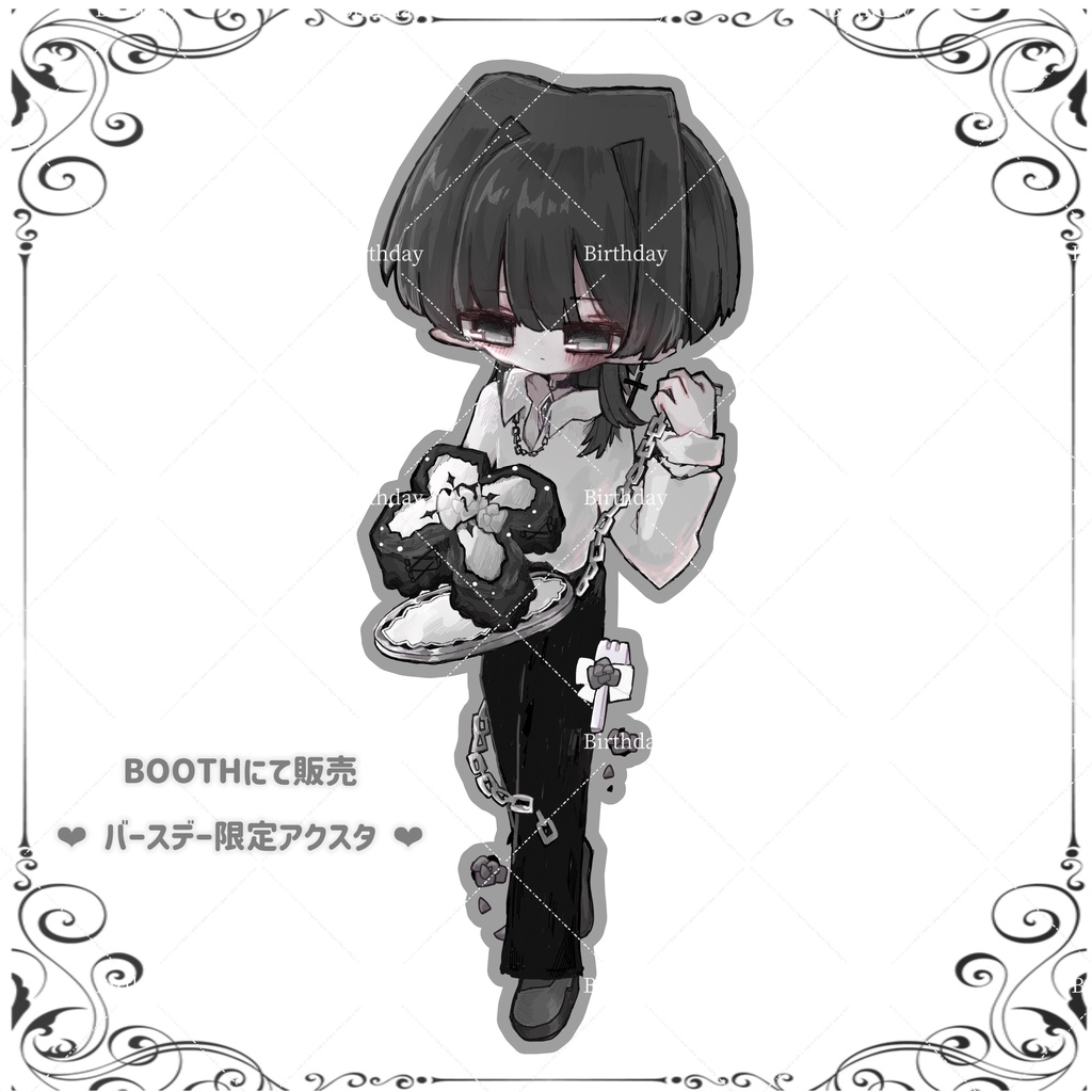 【2026バースデー限定】十字架ケーキバースデーメアくんアクスタ【受注開始】