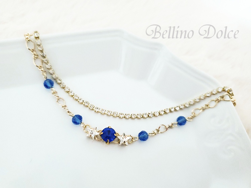 流星隊2連ブレスレット