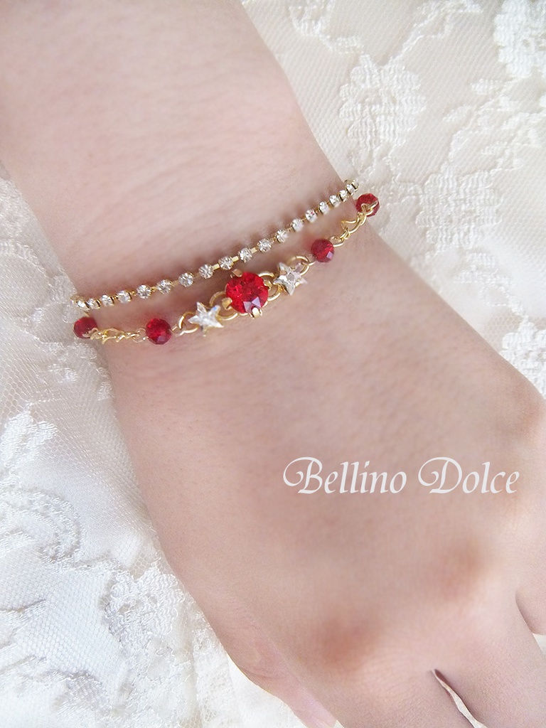 流星隊2連ブレスレット