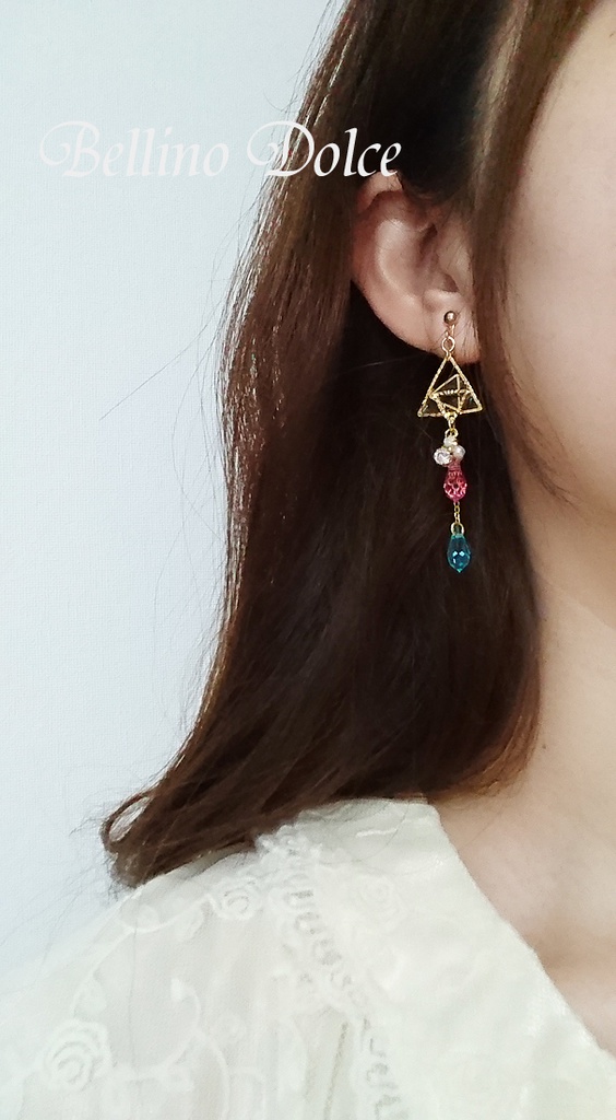 2winkロングピアス(イヤリング)