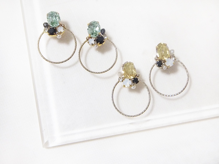 刀剣乱舞❀ビジューフープピアス・イヤリング