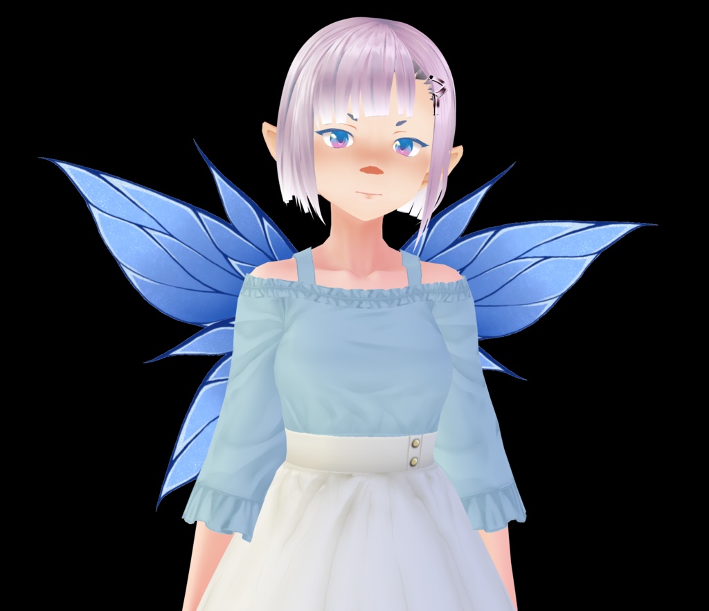 [Free Version] Vroid Studio Fairy Wing Texture and Preset