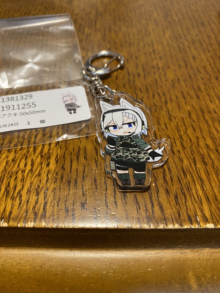 イレーナちゃんのアクキー