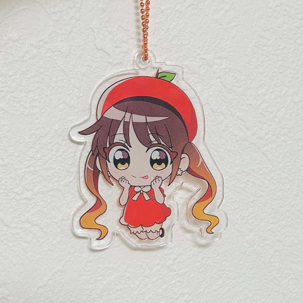 りんごちゃんアクキー