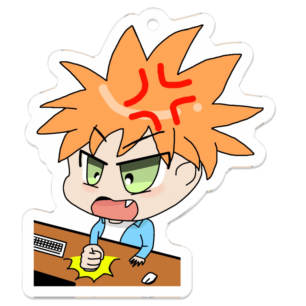 ケイブチくんアクリルキーホルダー