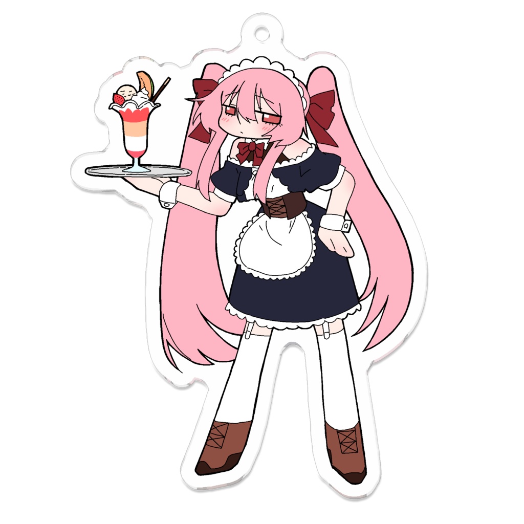 愛ひとはのアクリルキーホルダー