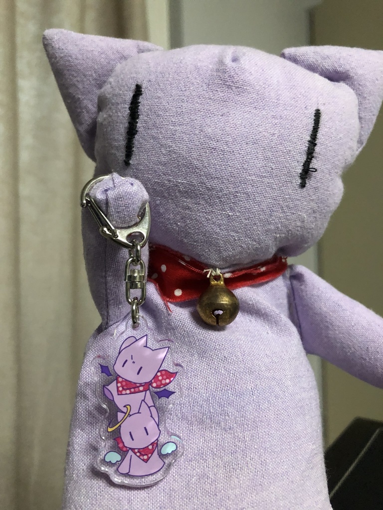 てんしぐま&あくましぐまアクリルキーホルダー