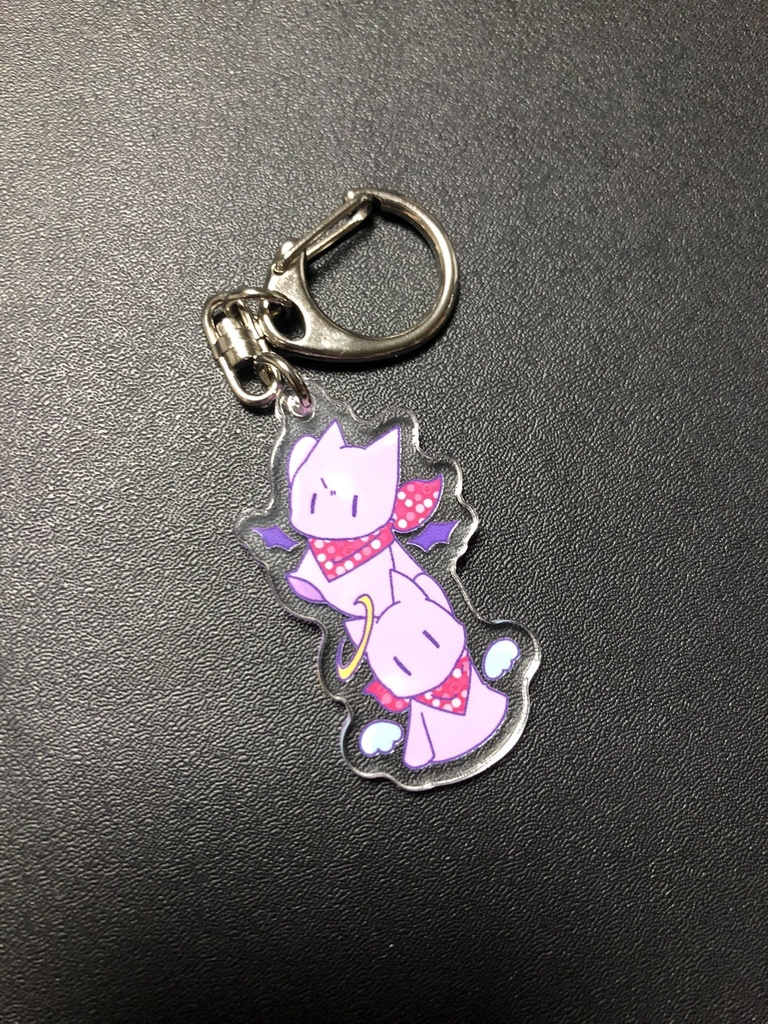 てんしぐま&あくましぐまアクリルキーホルダー