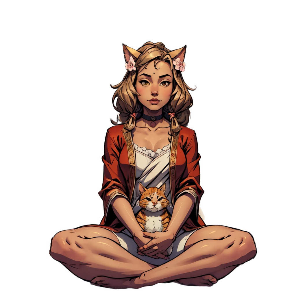 猫迦(にゃんか)米国調 Tシャツ