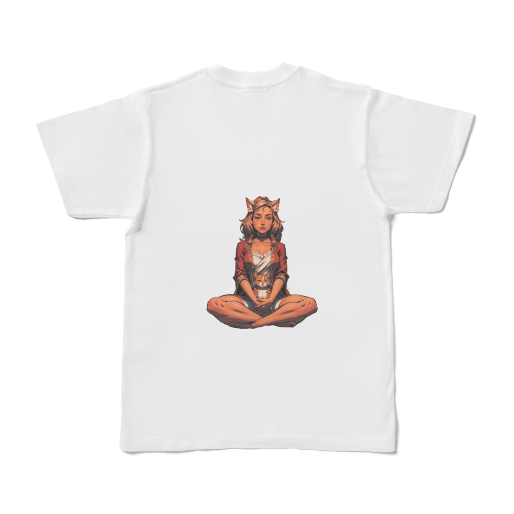 猫迦(にゃんか)米国調 Tシャツ