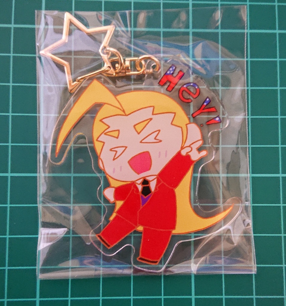 HEY！な鏡さんのアクリルキーホルダー