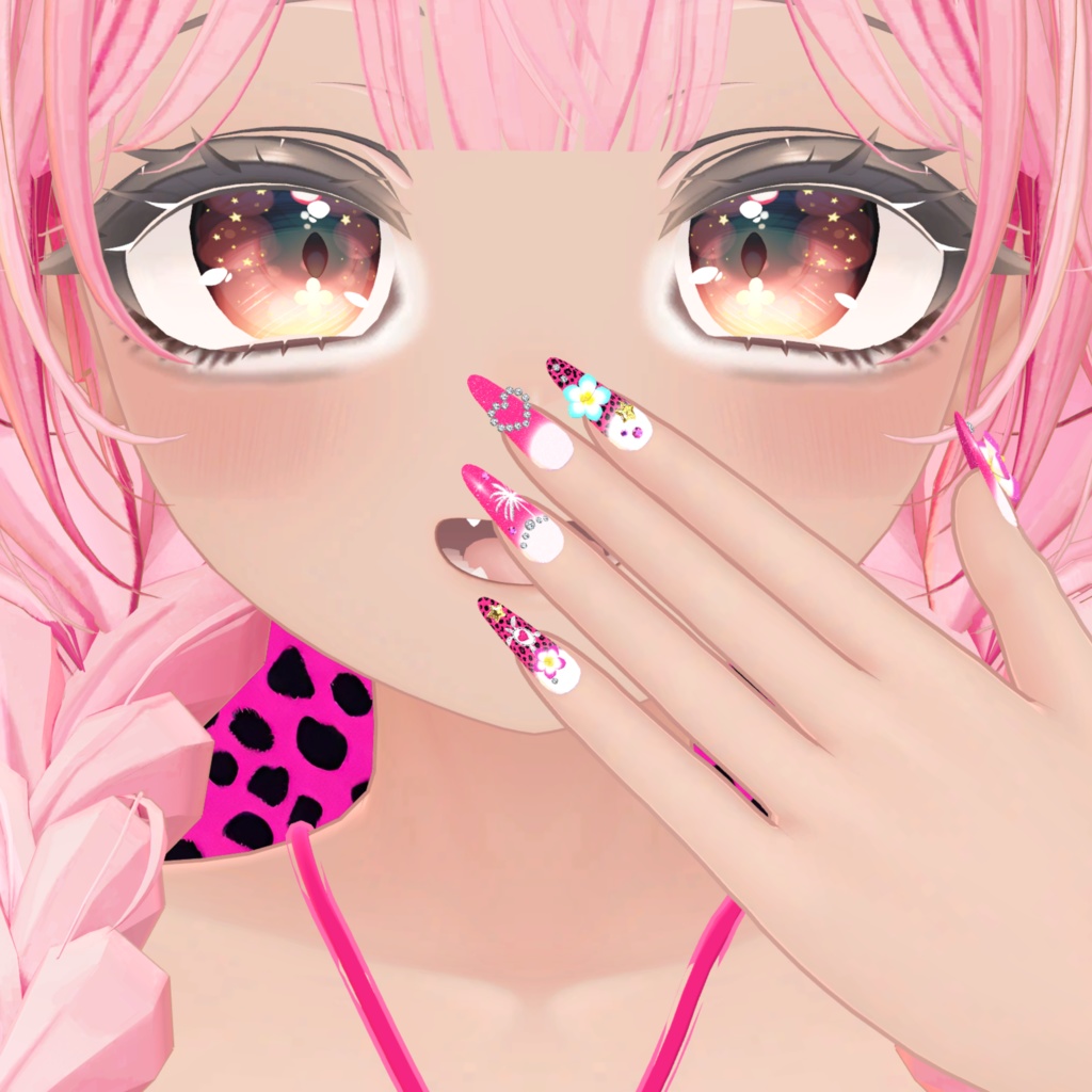 Summer GAL Nails☆ギャル 夏ネイル☆MA対応【マヌカ・森羅・桔梗】