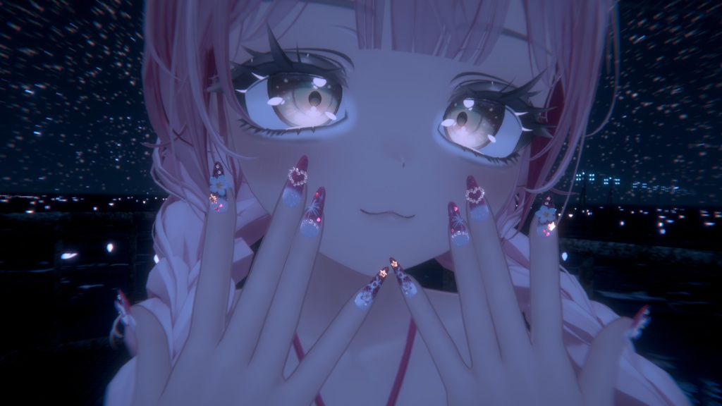 Summer GAL Nails☆ギャル 夏ネイル☆MA対応【マヌカ・森羅・桔梗】