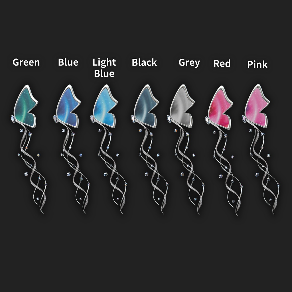 【PB】Butterfly HairClip / 揺れるヘアアクセサリー