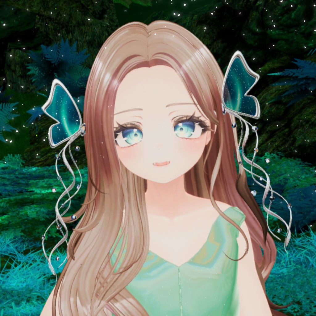 【PB】Butterfly HairClip / 揺れるヘアアクセサリー