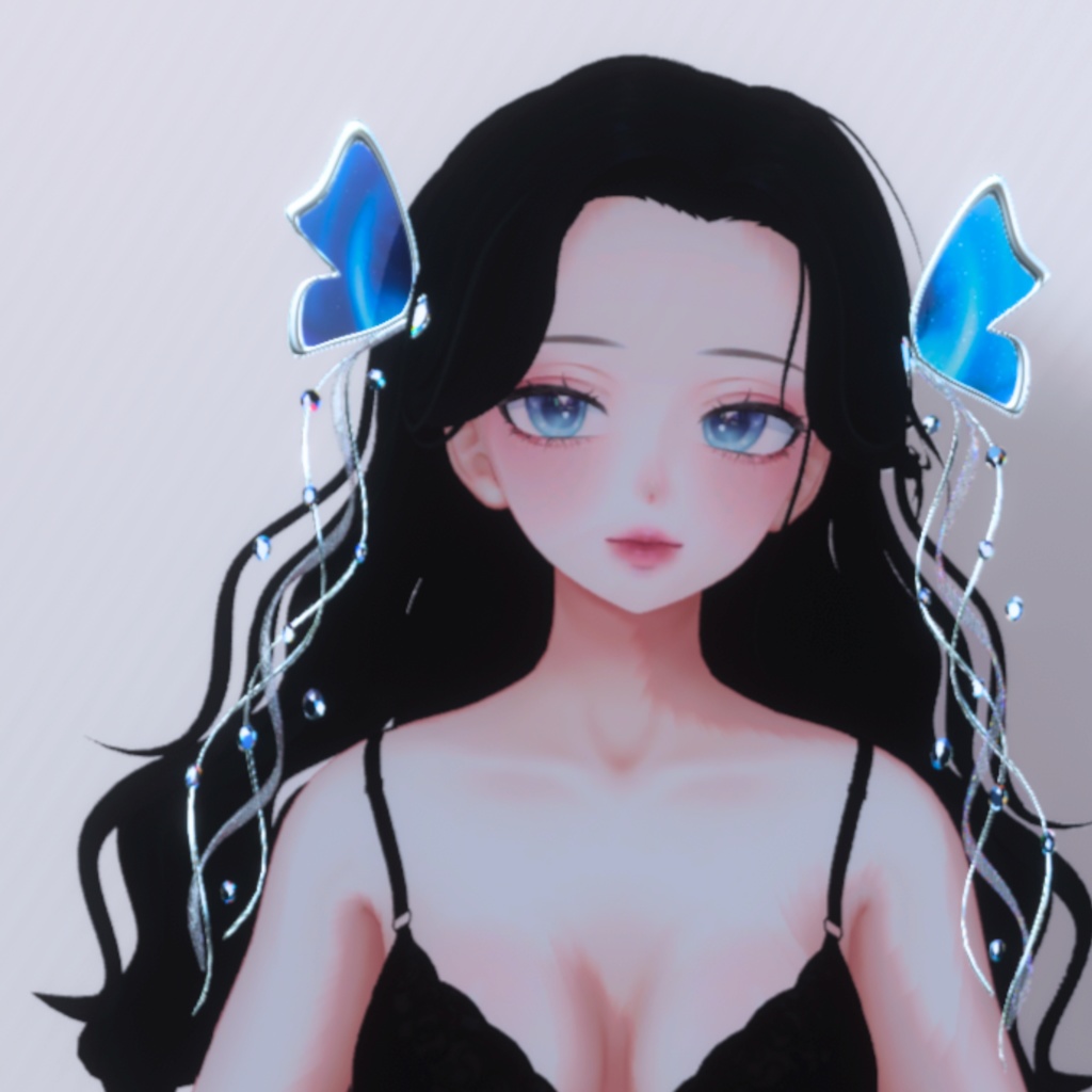 【PB】Butterfly HairClip / 揺れるヘアアクセサリー
