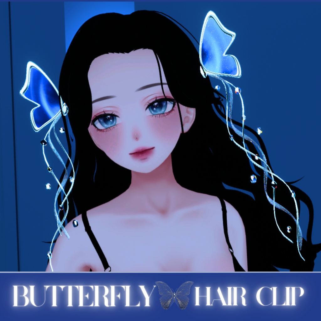 【PB】Butterfly HairClip / 揺れるヘアアクセサリー