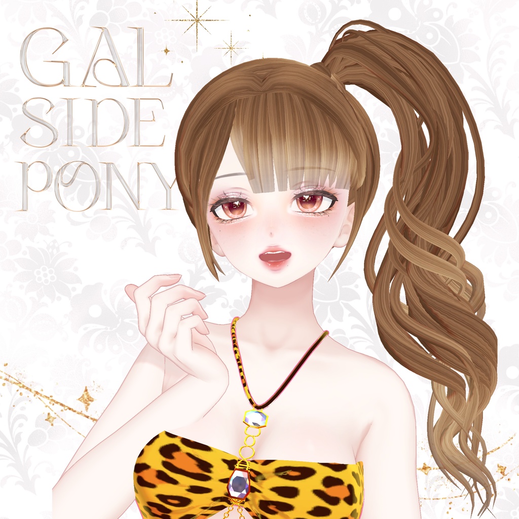 サイドポニーテール★Gal Side Pony☆MA対応【７アバター対応】