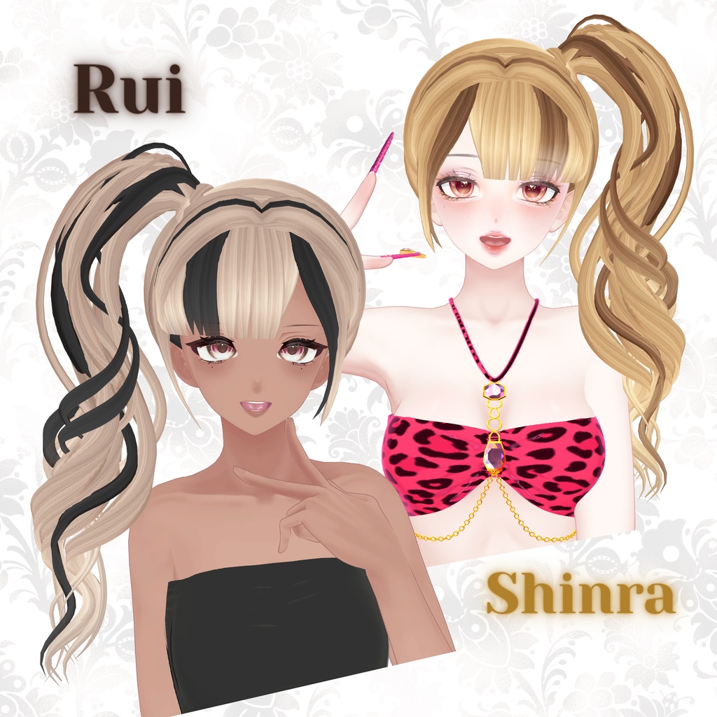 サイドポニーテール★Gal Side Pony☆MA対応【7アバター対応】