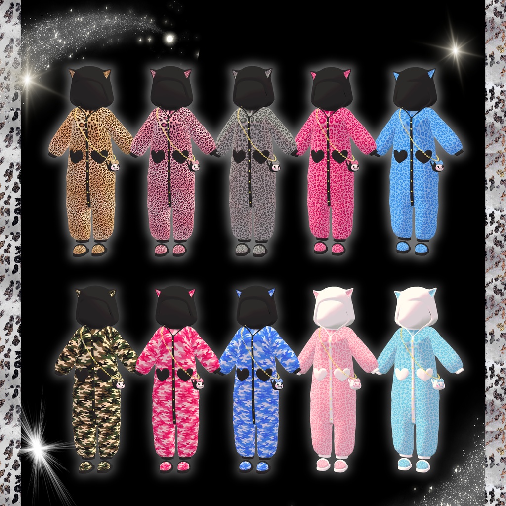 ギャルきぐるみ☆MA対応【森羅・マヌカ・凪夜瑠璃・キプフェル】