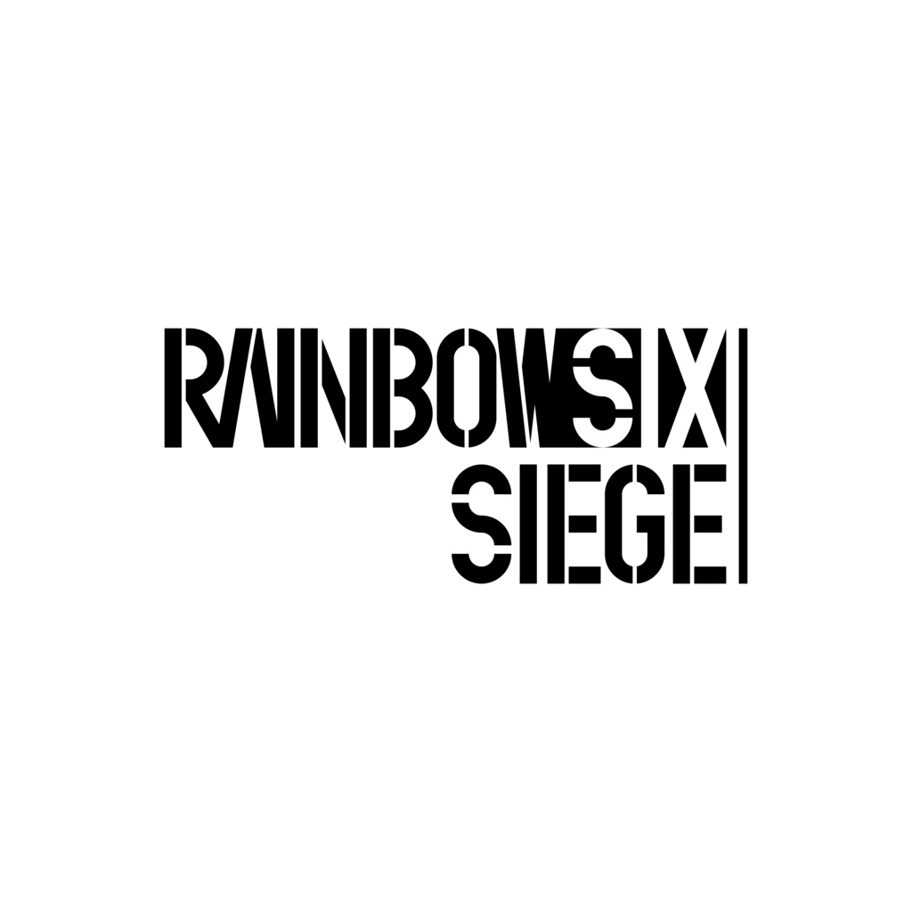 「RAINBOW SIX SIEGE」配信用 ロゴ