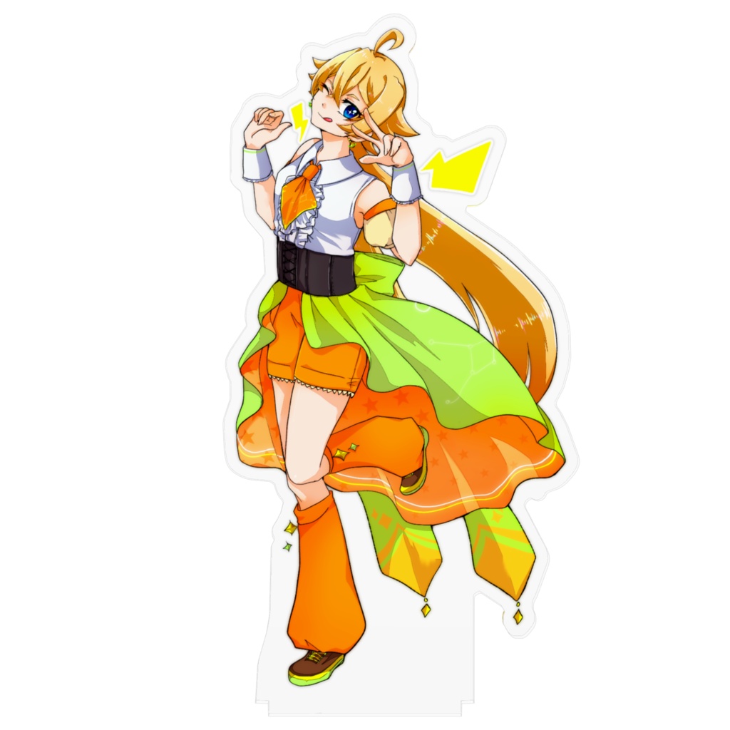 Vtuber 星玖図きらか アクリルスタンドフィギュア