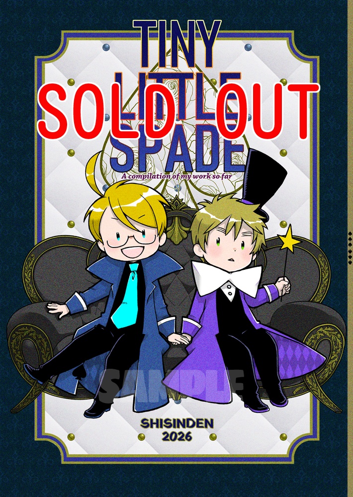 【完売!】【新刊】♠ TINY LITTLE SPARD ♠【APHスペード王国】