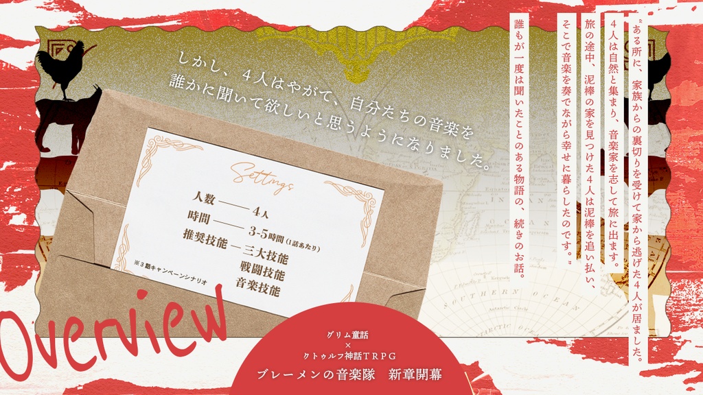 【CoCシナリオ】Abbandone