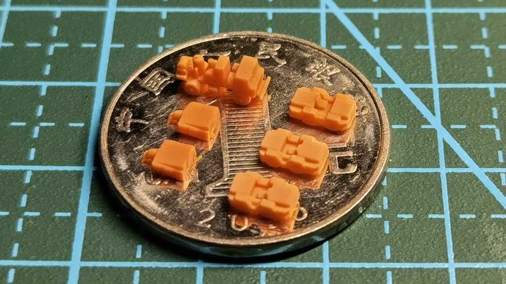 1/700 ロシア空母甲板車両セットA