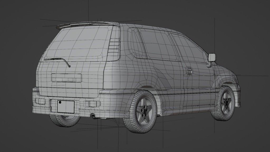 【3Dモデル】VRV(1997年のRV)