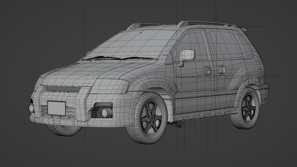 【3Dモデル】VRV(1997年のRV)