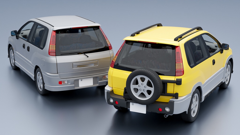 【3Dモデル】VRV(1997年のRV)