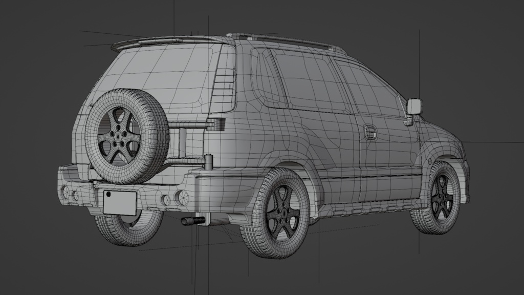 【3Dモデル】VRV(1997年のRV)