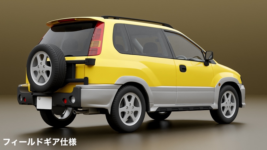 【3Dモデル】VRV(1997年のRV)