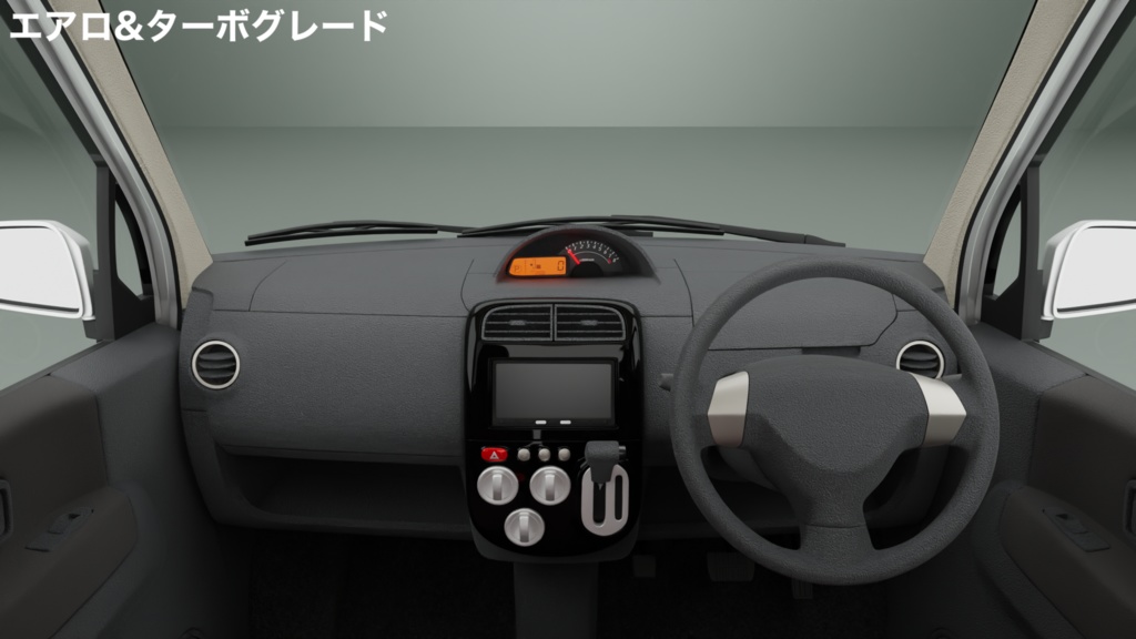 【3Dモデル】ノッポ(2008年の軽ワゴン)