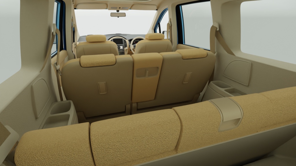 【3Dモデル】フェスティバル(2006年のミニバン)