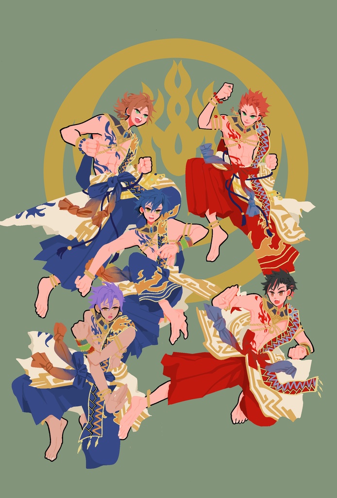 shuffle unit ポストカード