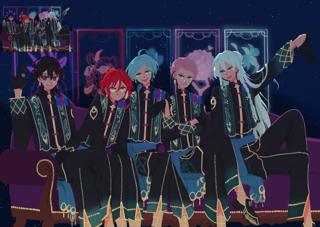 normal unit ポストカード