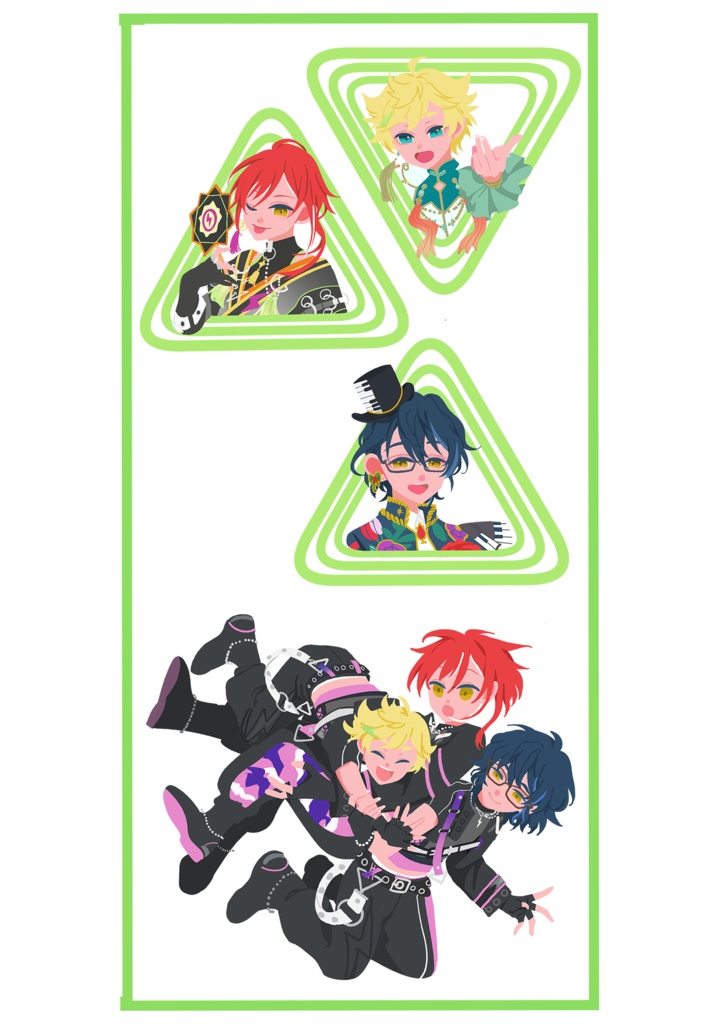 クリアステッカー/セルフカット