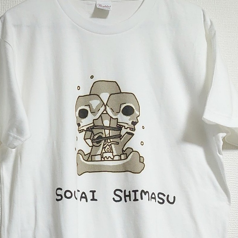 破滅早退Tシャツ(白)