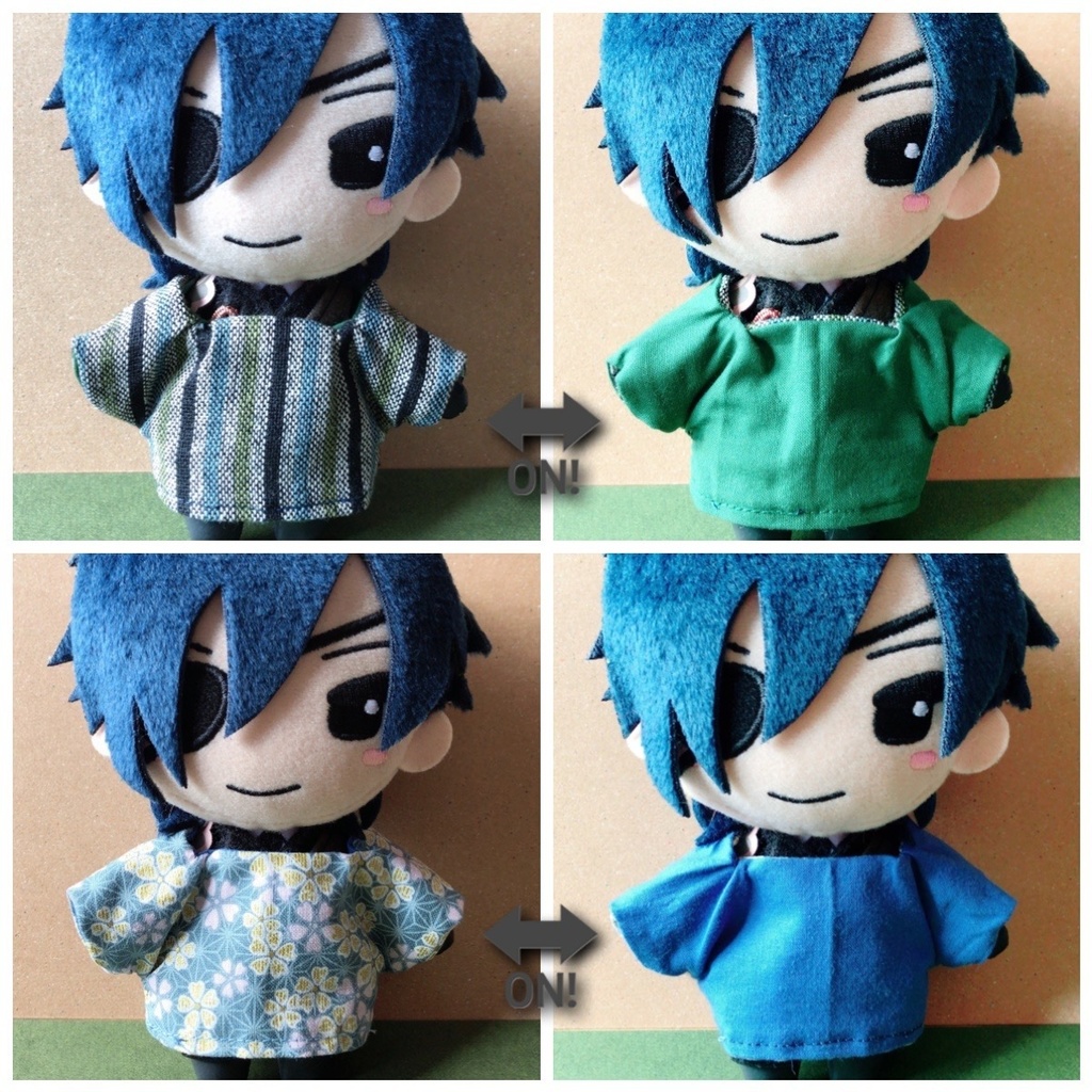 ぬいっこ用 内番セット