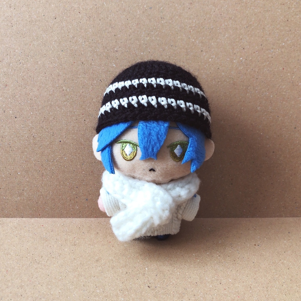 2本線のニット帽